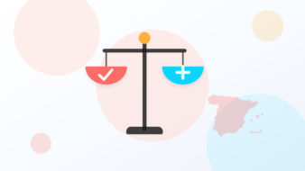 Balanced scales showing rights and obligations
